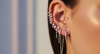 איך משלבים חישוקים ונקודות ליצירת Ear Party מאוזן ומדויק?