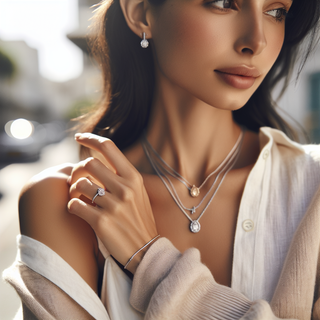 תכשיטי מואסנייט וכסף מצופה זהב: היוקרה והבחירה החכמה שלך