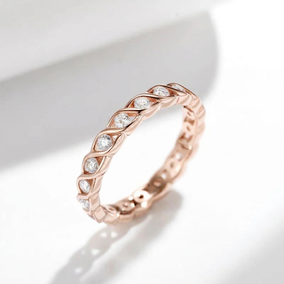 טבעת Rimini Rose מואסנייט | Tommy Berry