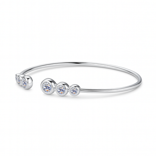 צמיד Bari Silver מואסנייט | Tommy Berry