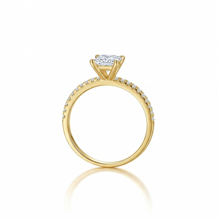 טבעת Sira Gold מואסנייט | Tommy Berry
