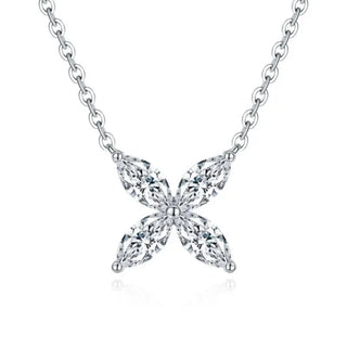 סט Marquise Silver