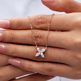 שרשרת Avell Rose מואסנייט | Tommy Berry